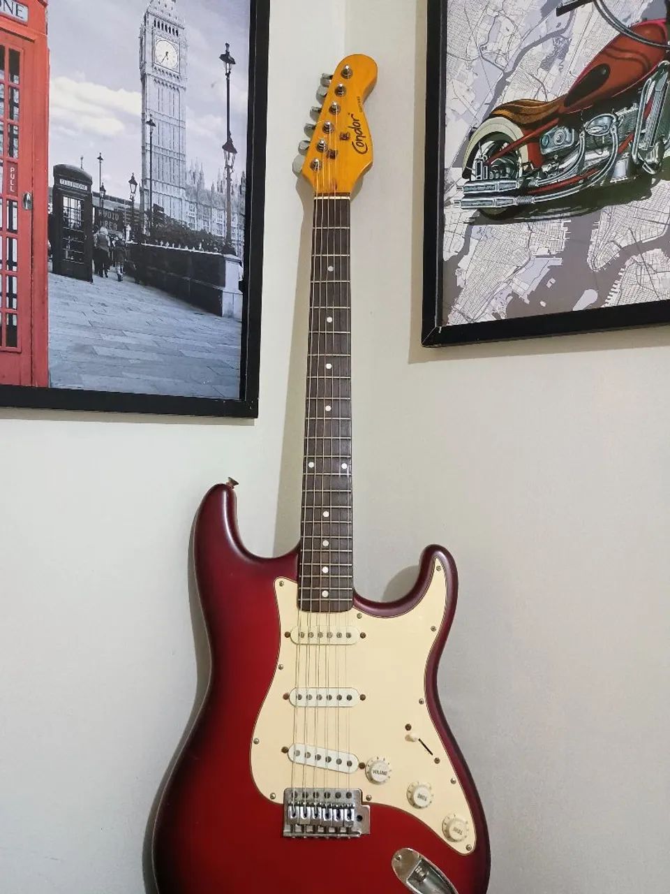 Guitarra Condor RX-20 perfeita e completa - Instrumentos musicais ...