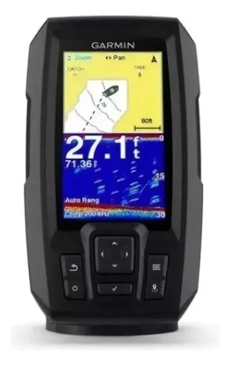 Sonar Pesca GARMIN Striker 4 Plus + Bateria Estacionária 12V/7Ah 