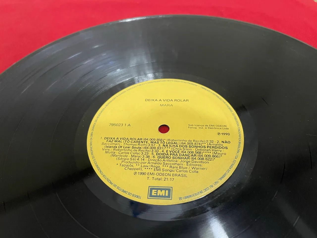 Disco de Vinil Mara Deixa a Vida Rolar - Foto 5