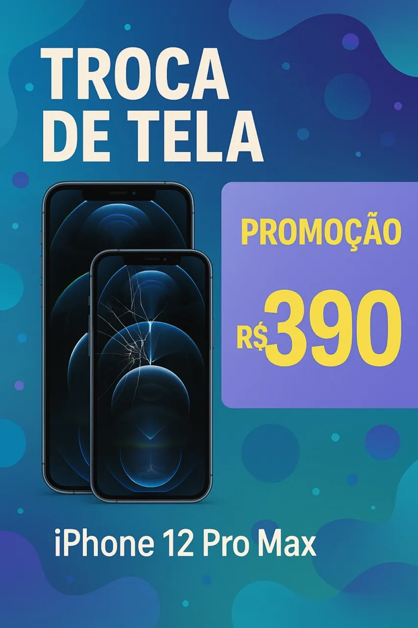 Todos os celulares Serviço Troca de tela 