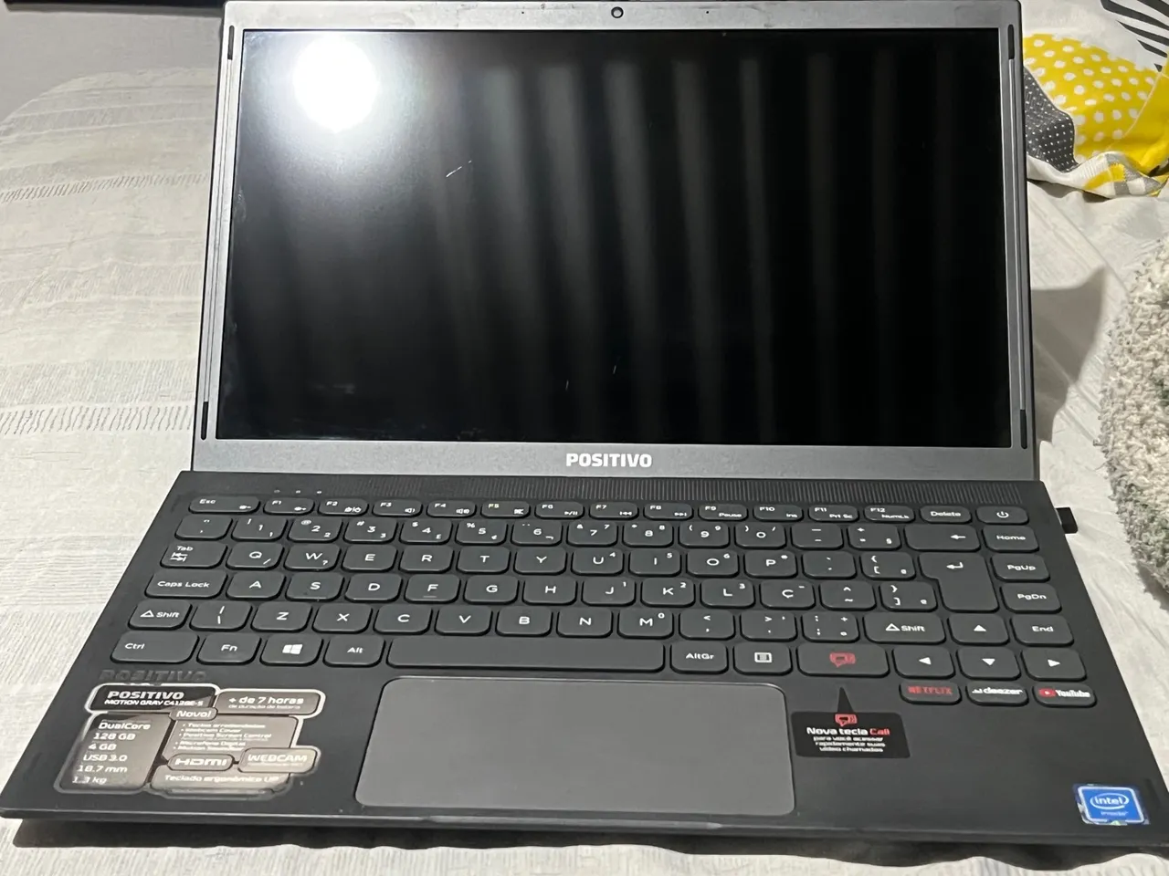Notebook Positivo Motion Gray - Desempenho e Portabilidade