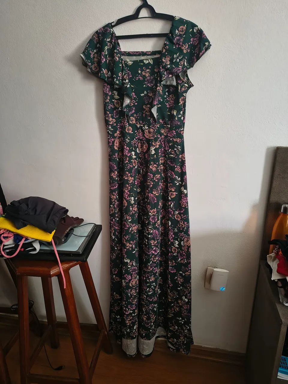 Vestido Longo Floral serve M e G  - Foto 3