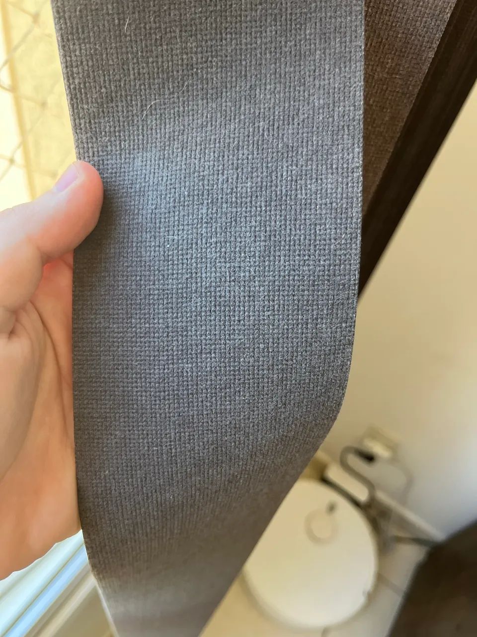 Persiana vertical marrom - excelente estado (quase nova) - Foto 5