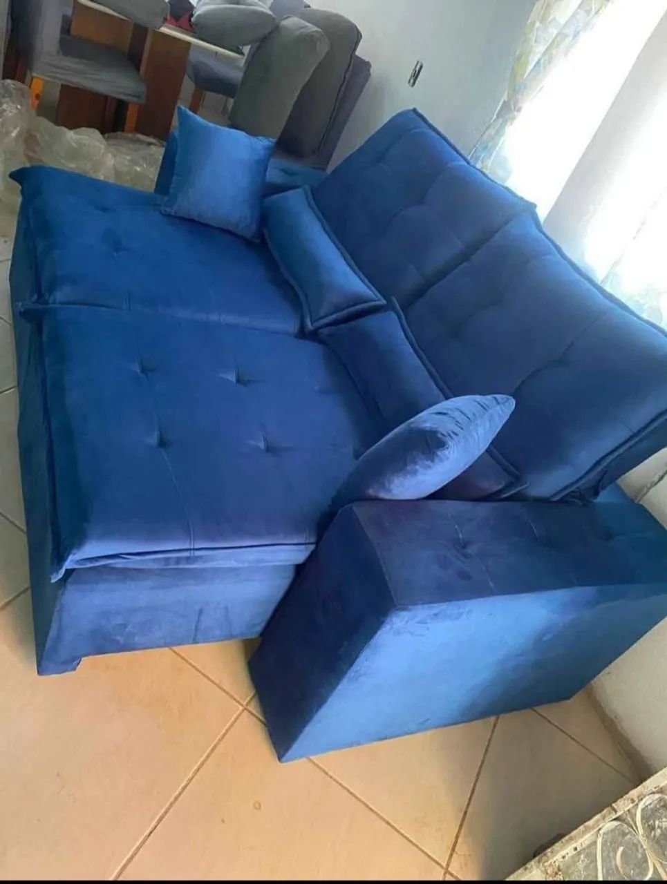 Sofá retrátil e reclinável, Premium luxo - Foto 2