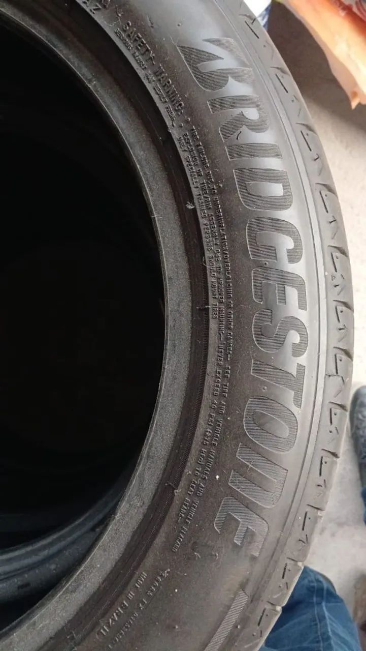 4 PNEUS BRIDGESTONE 225 X 55 X 18 <br>VALOR 1400 REAIS <br>WHATS * - Foto 2