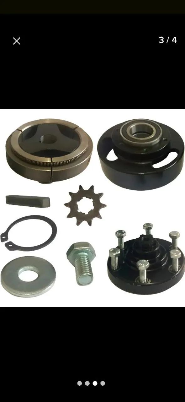 Embreagem Centrífuga Drift Kart.