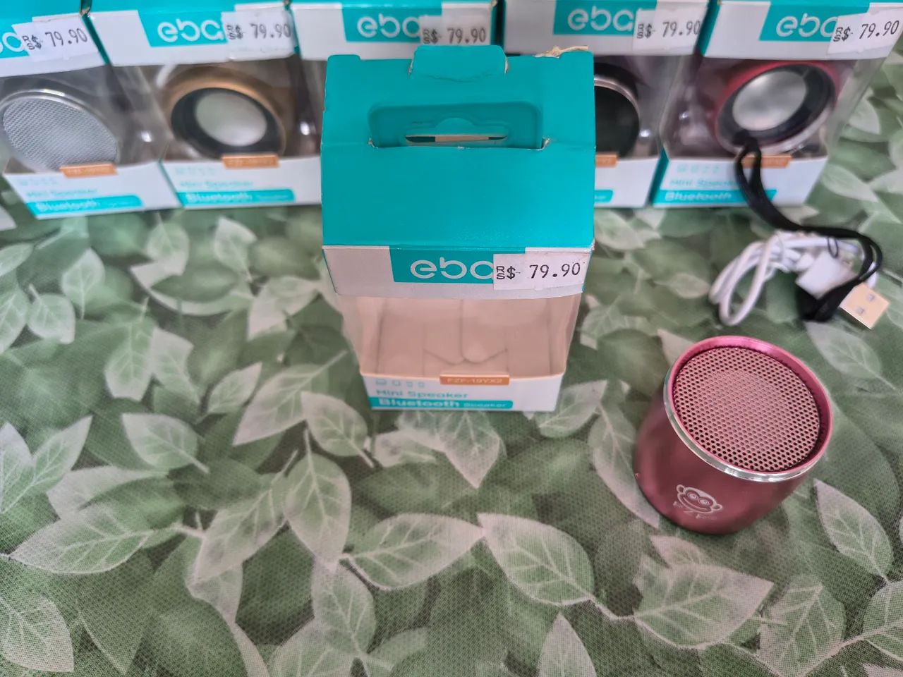 Mini Caixa de Som Bluetooth,