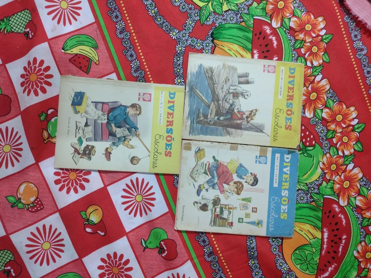 Livros Diversões Escolares - Anos 1, 2 e 3