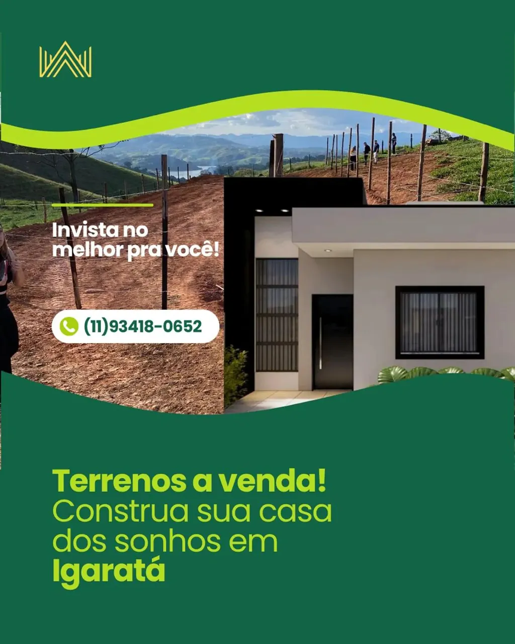 TERRENOS A VENDA DE 600 metros quadrados em Recanto das Águas - Igaratá - SP