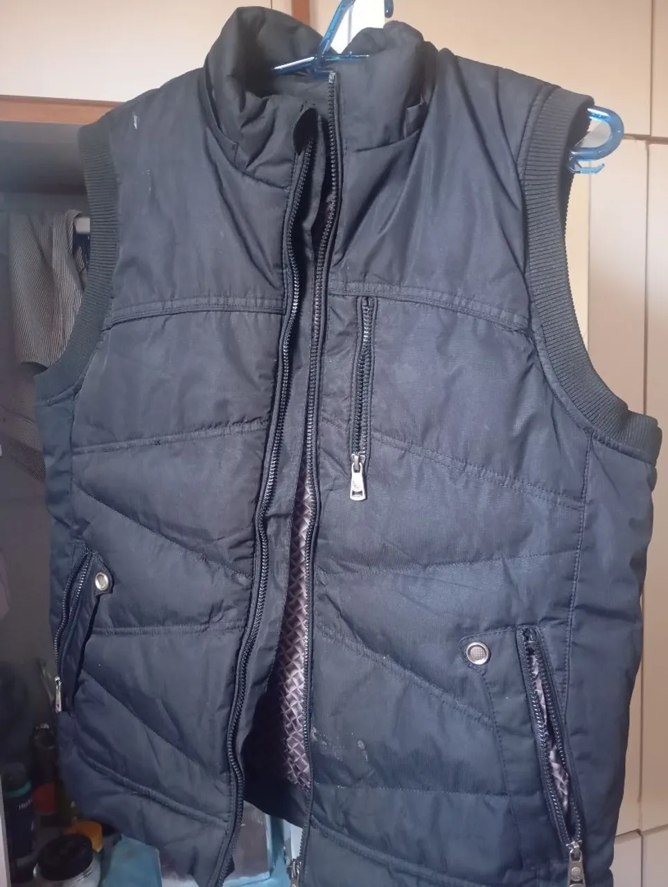 Colete Acolchoado puffer sea surf Preto