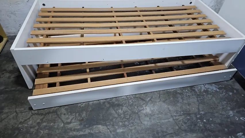 BI-CAMA TODA BRANCA USADA  - Foto 4