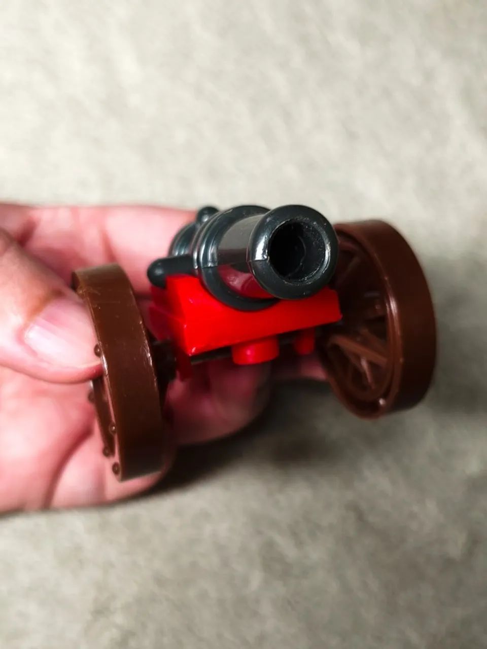 Canhão de brinquedo plástico - Coleção Forte Apache / Velho Oeste - Anos 90 - Foto 4