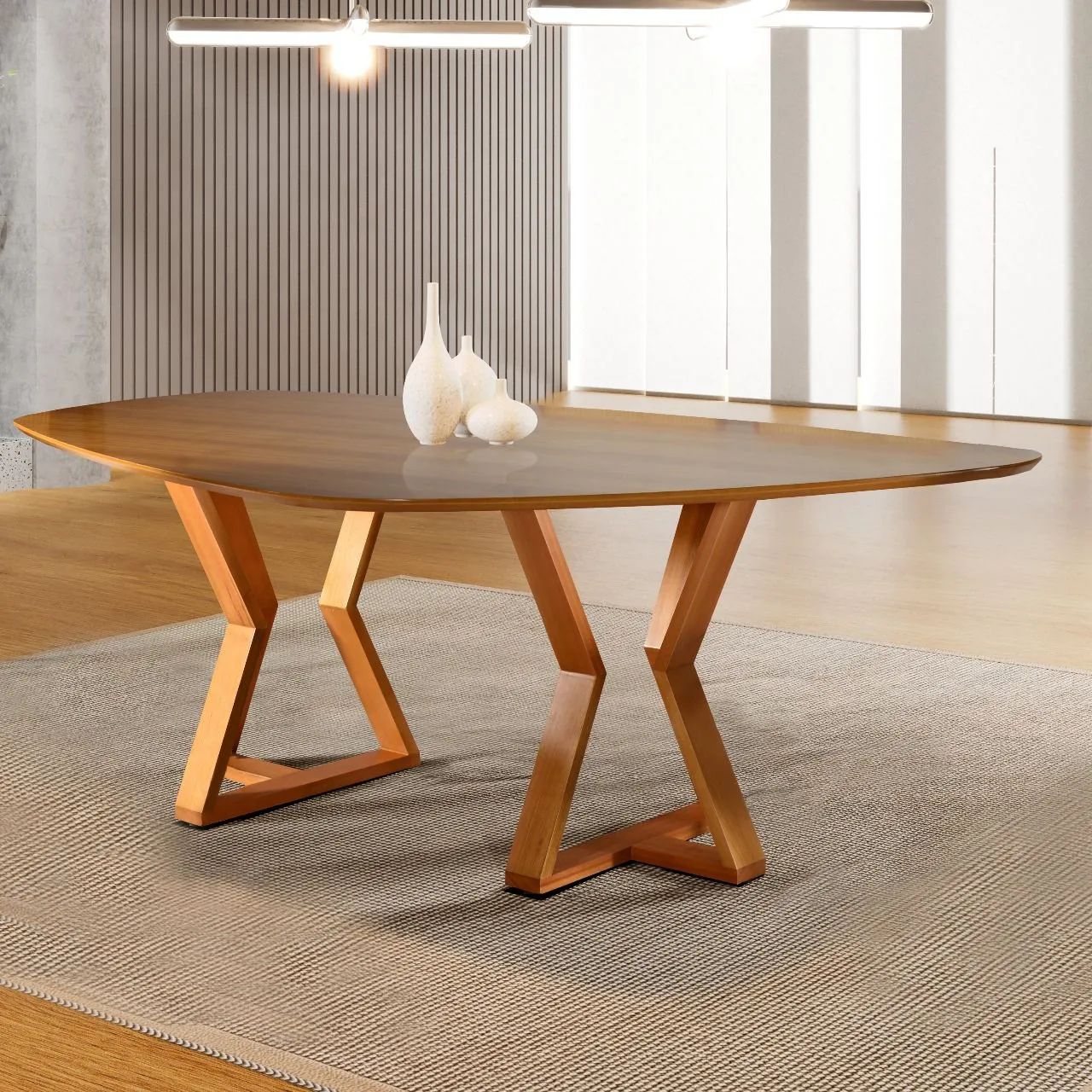 Mesa de Jantar orgânica 