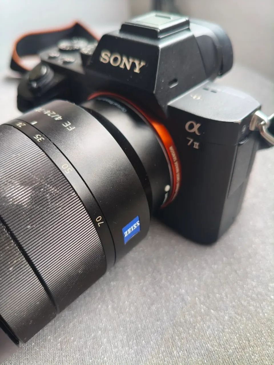 Sony A7II com lente 28-70 Zeiss 
