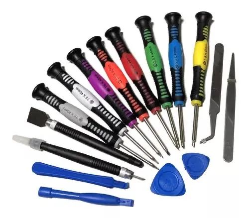 Jogo de Chave de Fenda Para Celular Kit com 16 Peças - Luatek LK-2811 - Foto 2