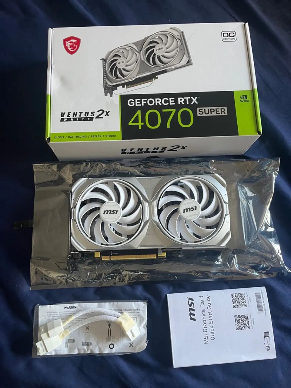 RTX 4070 Super MSI White (2 meses de uso) - Foto 2