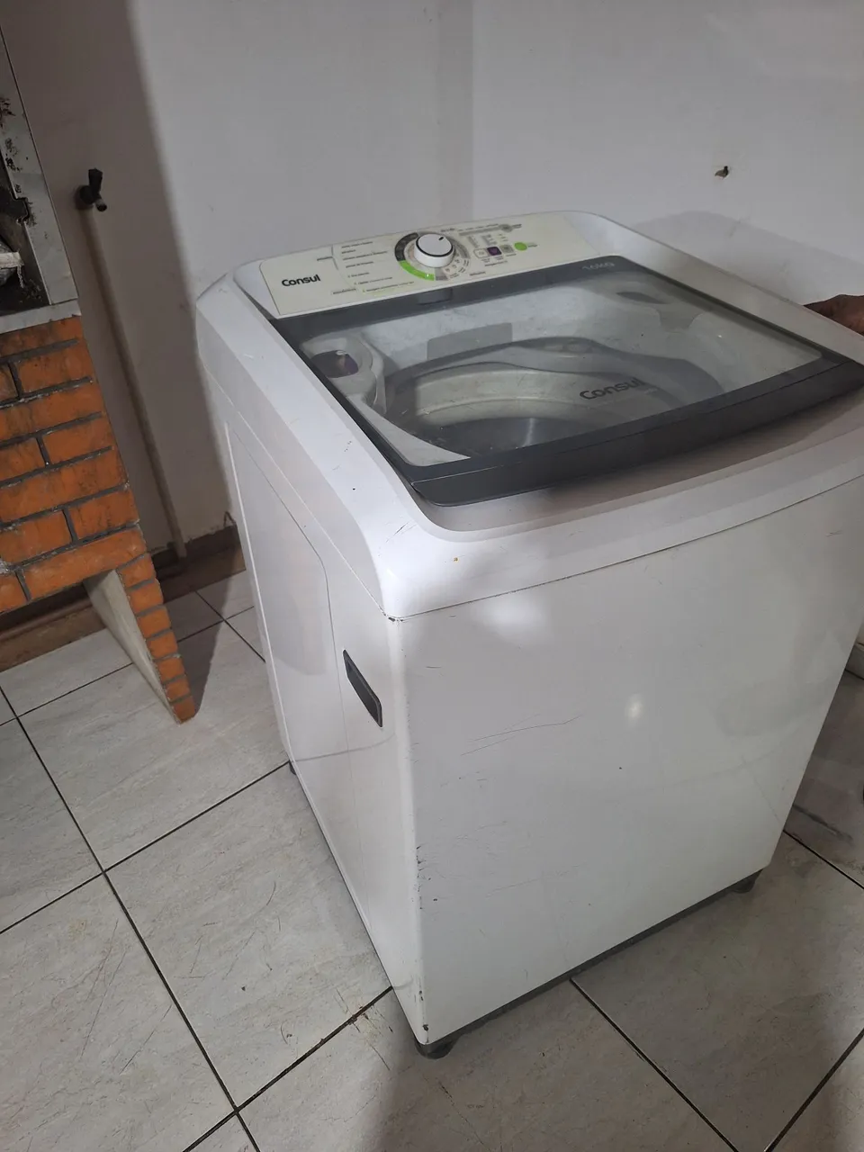 Máquina de Lavar Consul com defeito batedor está folgado 