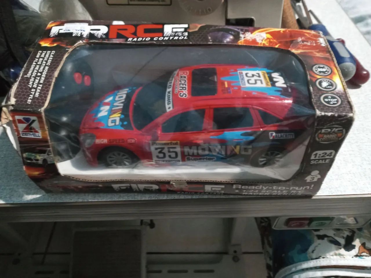 Carrinho de controle remoto 