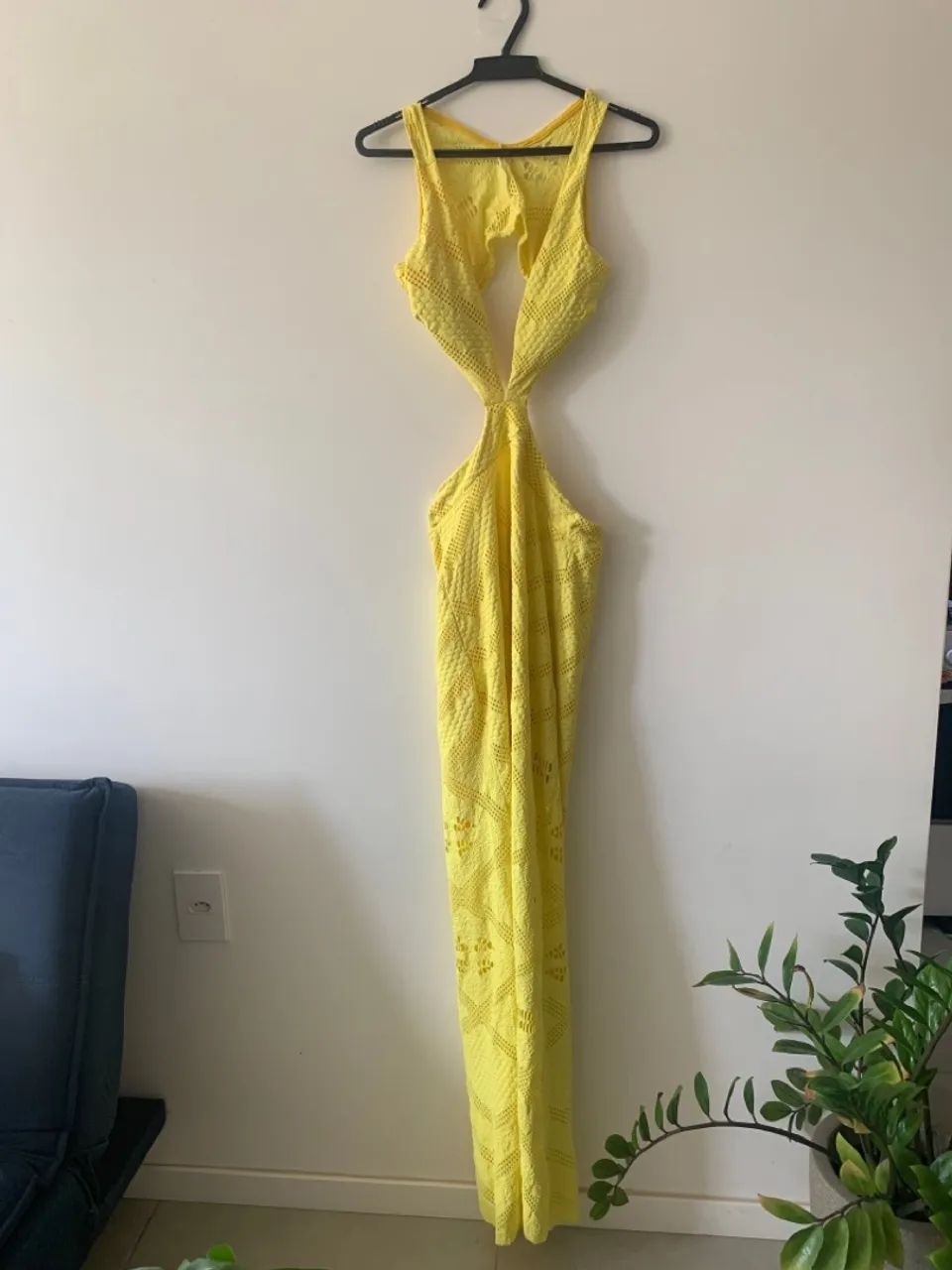 Vestido amarelo Loja Once
