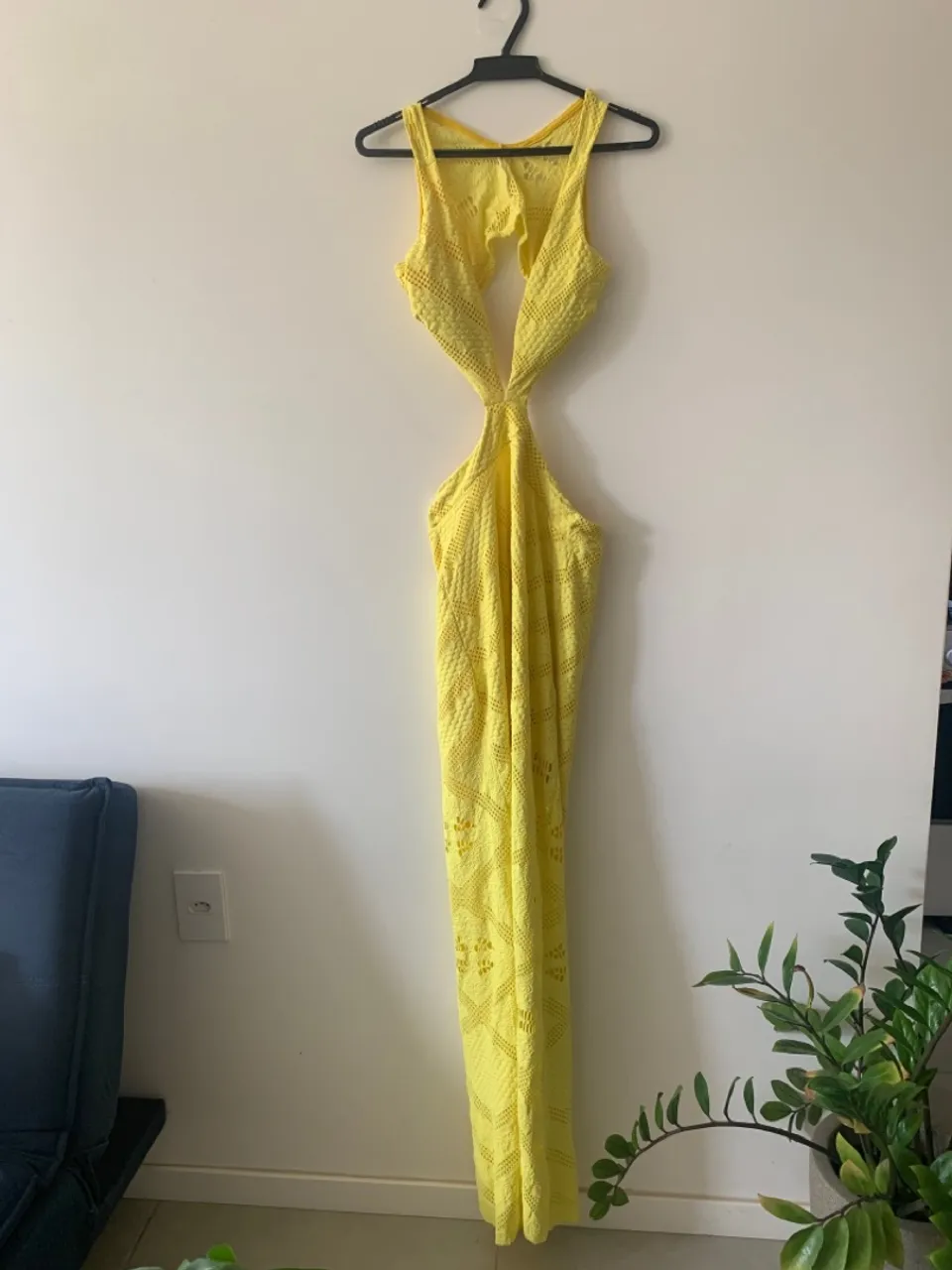 Vestido amarelo Loja Once