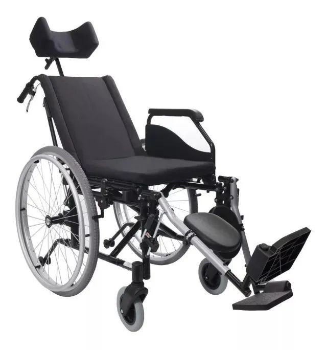 Cadeira de Rodas Fit Reclinável Jaguaribe - Conforto e Praticidade para o Seu Bem-Estar!