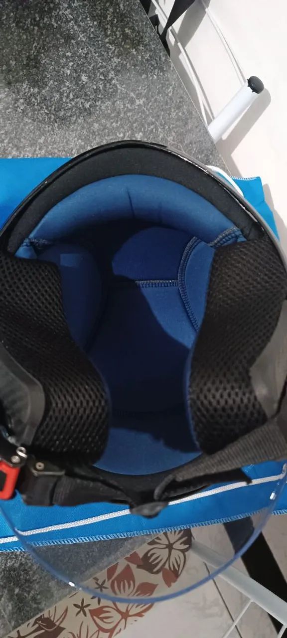 Capacete aberto FW3 Joker Coringa 56 NOVO - Foto 3