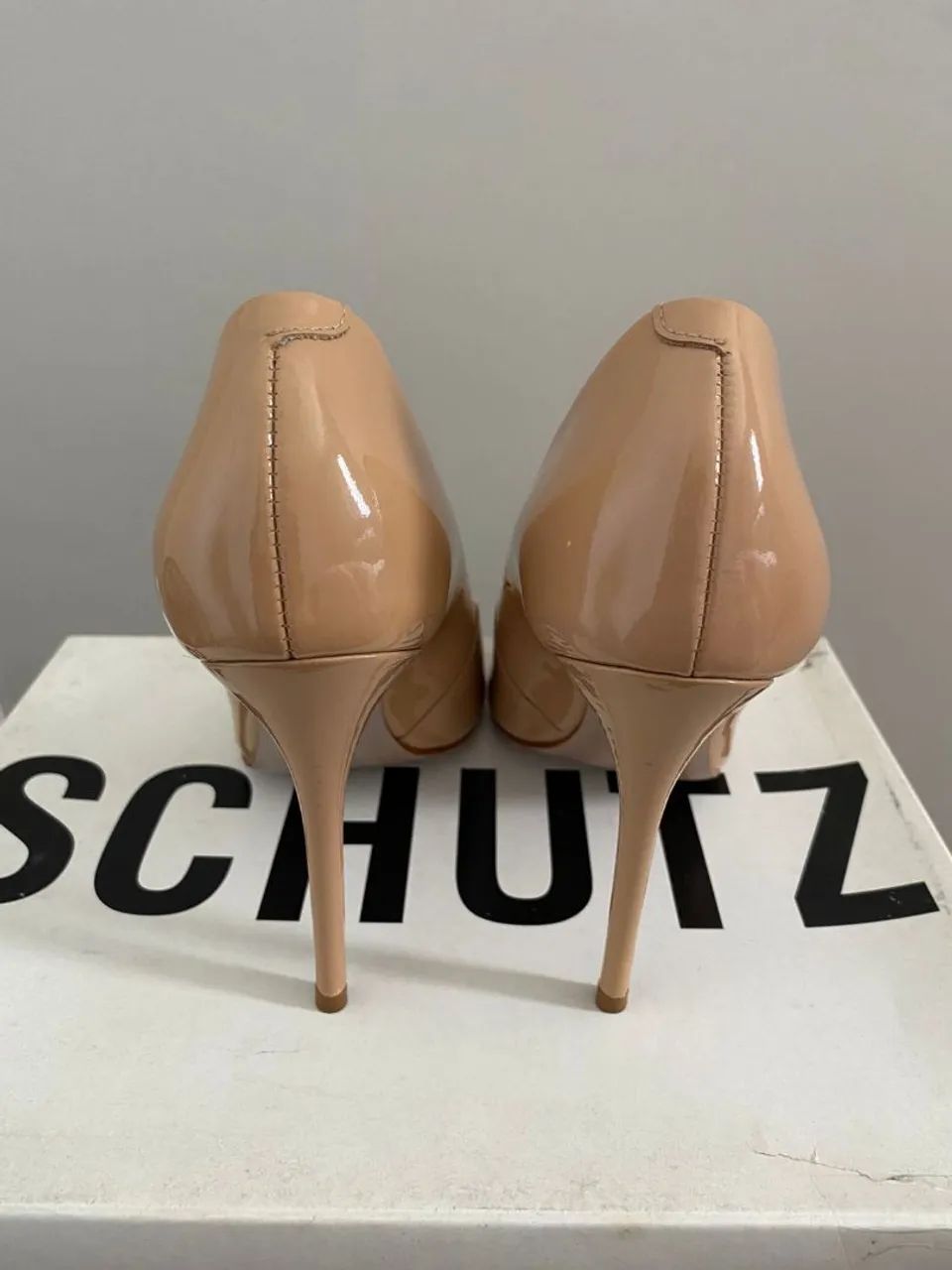 Scarpin Schutz 35 nude - Foto 3