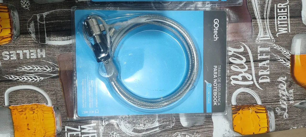 Trava de Segurança para Notebook com Chave