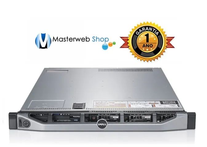 Servidor Dell R620 - 2x Six Core - 192GB - 1.2TB de HD SAS