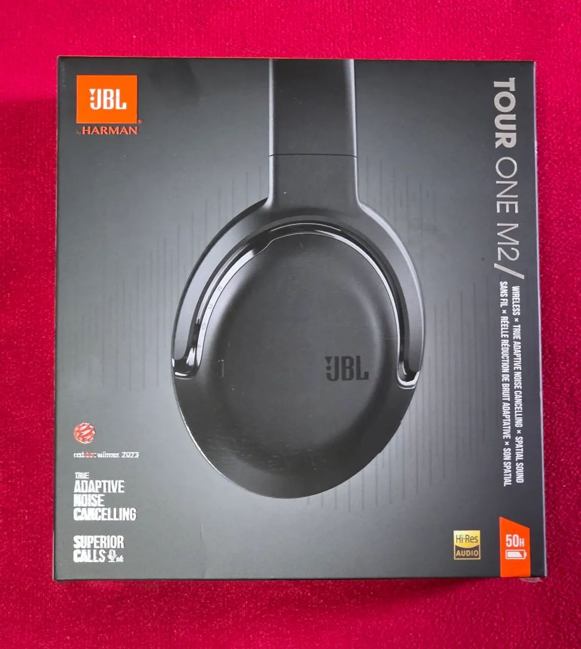 Fone de Ouvido JBL Tour One M2 - Cancelamento de Ruído - Sem Fio