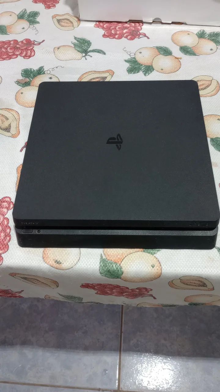 Playstation 4 Slim 1tr. troco por celular  - Foto 3