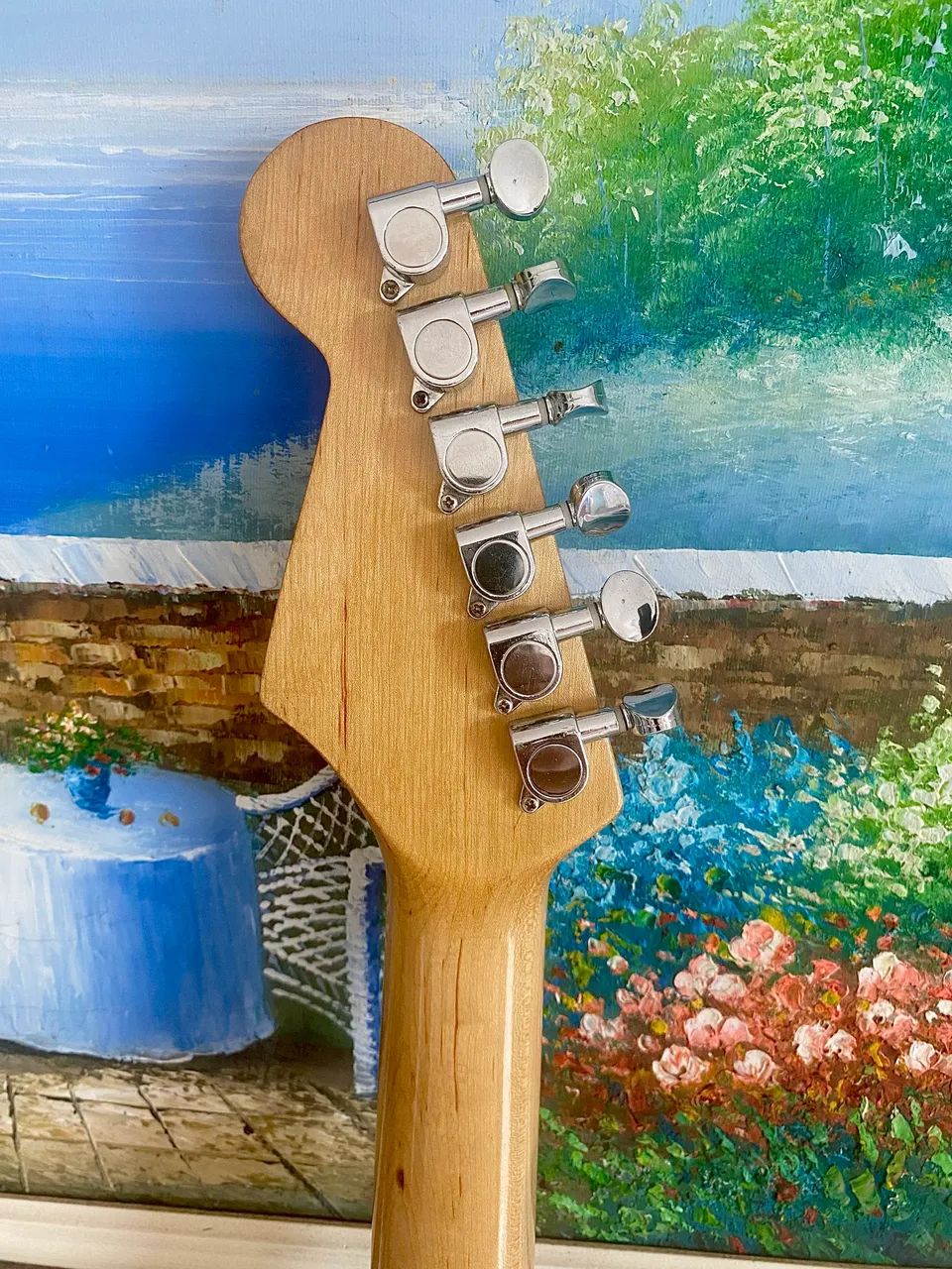 Guitarra Stratocaster Squier logo fender  - Foto 5