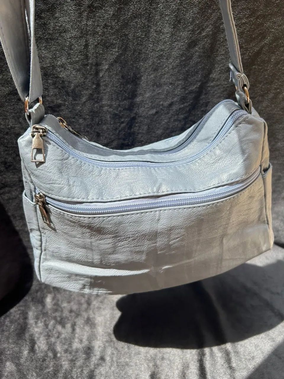 bolsa de ombro espaçosa com vários bolsos - Foto 4
