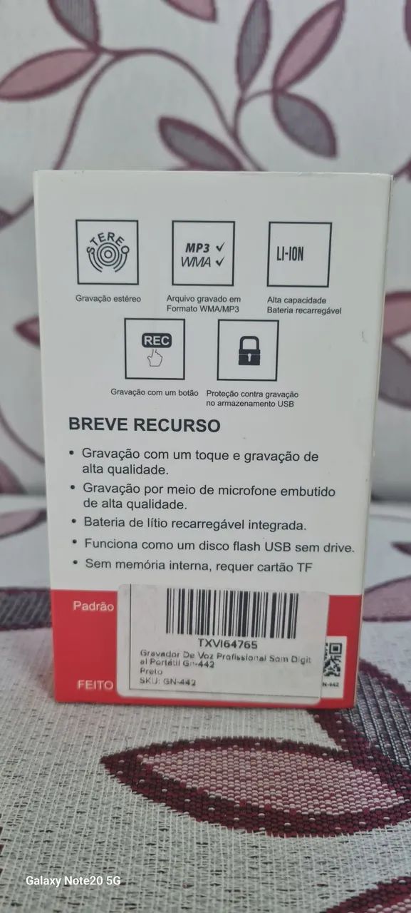 Microfone Genai GN-442 - Grave suas ideias! - Foto 2