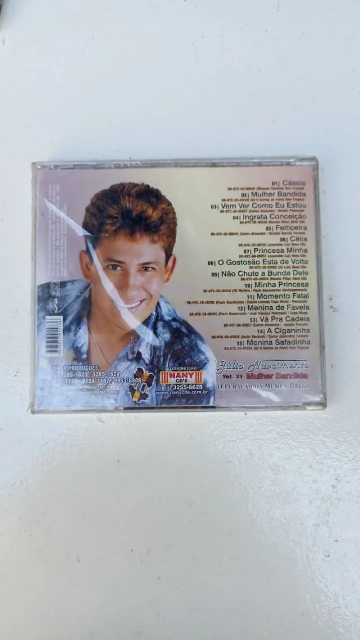 CD Júlio Nascimento - Vol. 21: Mulher Bandida - Foto 2