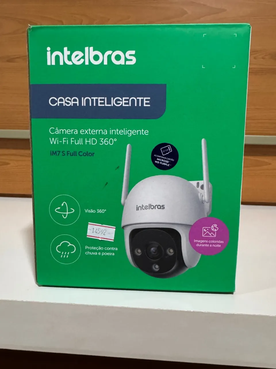 Câmera Externa Inteligente Intelbras IM7 S Full Color