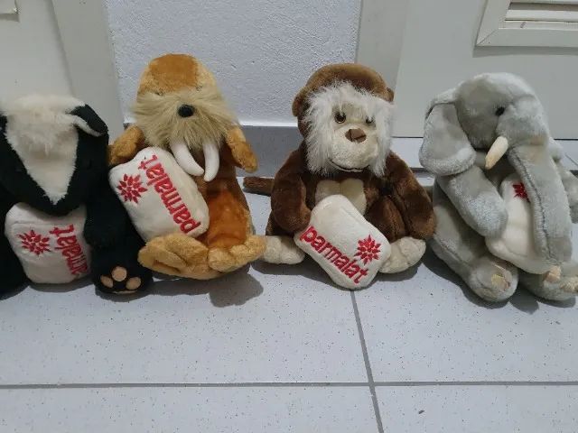 Bichos de pelúcia Parmalat - Foto 2