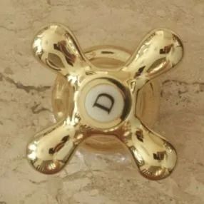 Acabamento Deca modelo Belle Époque dourado ORIGINAL p/ registros de pressão / gaveta. - Foto 2