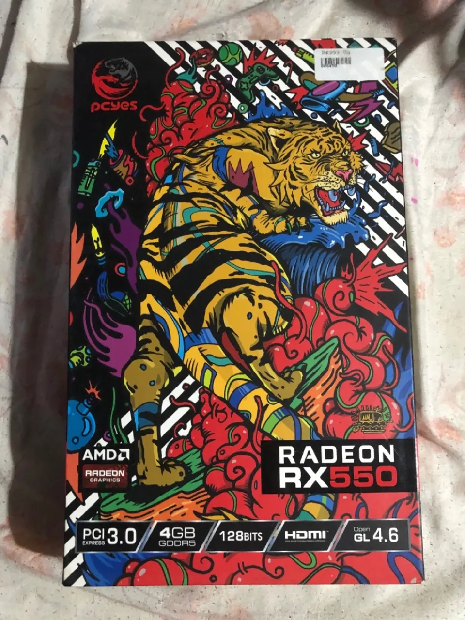 Placa de Vídeo Radeon RX 550 4GB