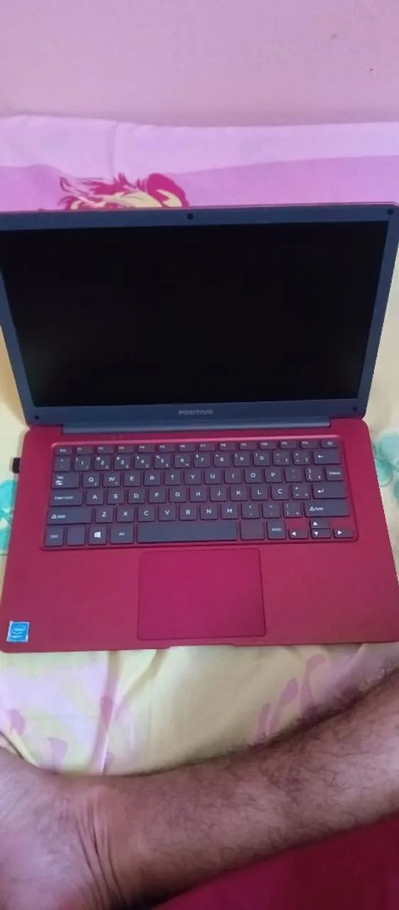 Notebook Vermelho - Ótimo estado! - Foto 4