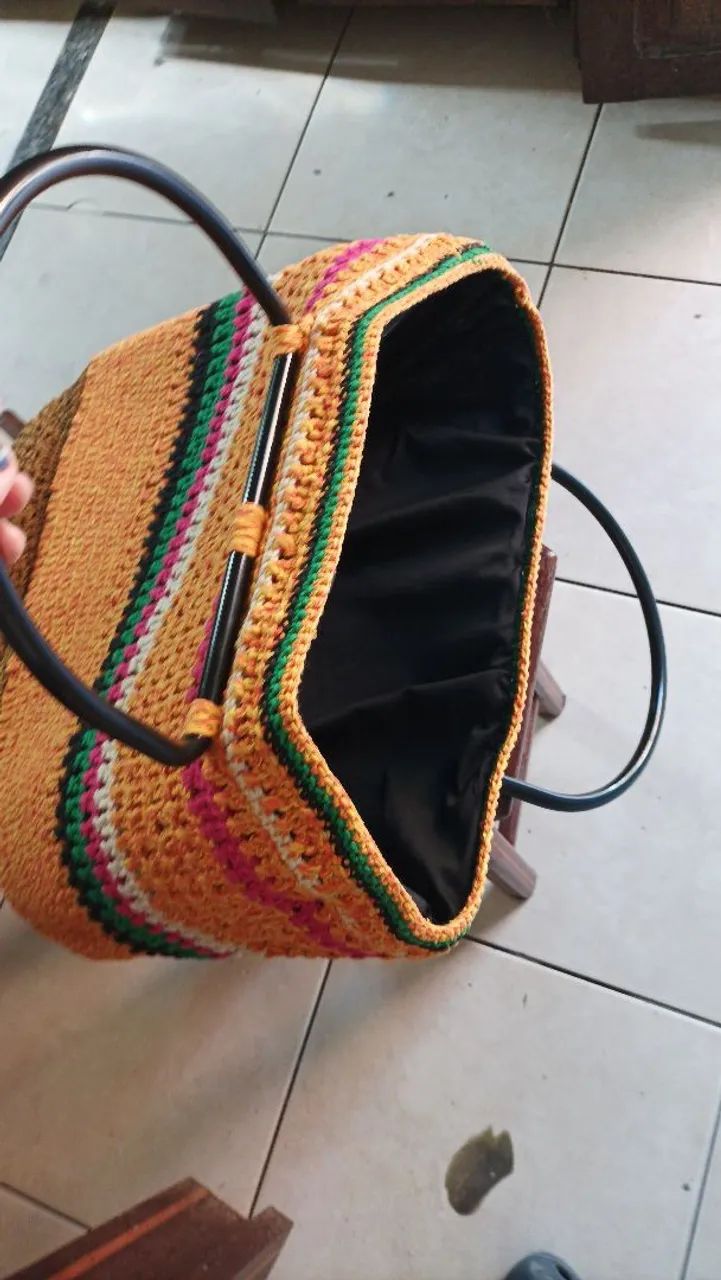 Bolsa de crochê  - Foto 2