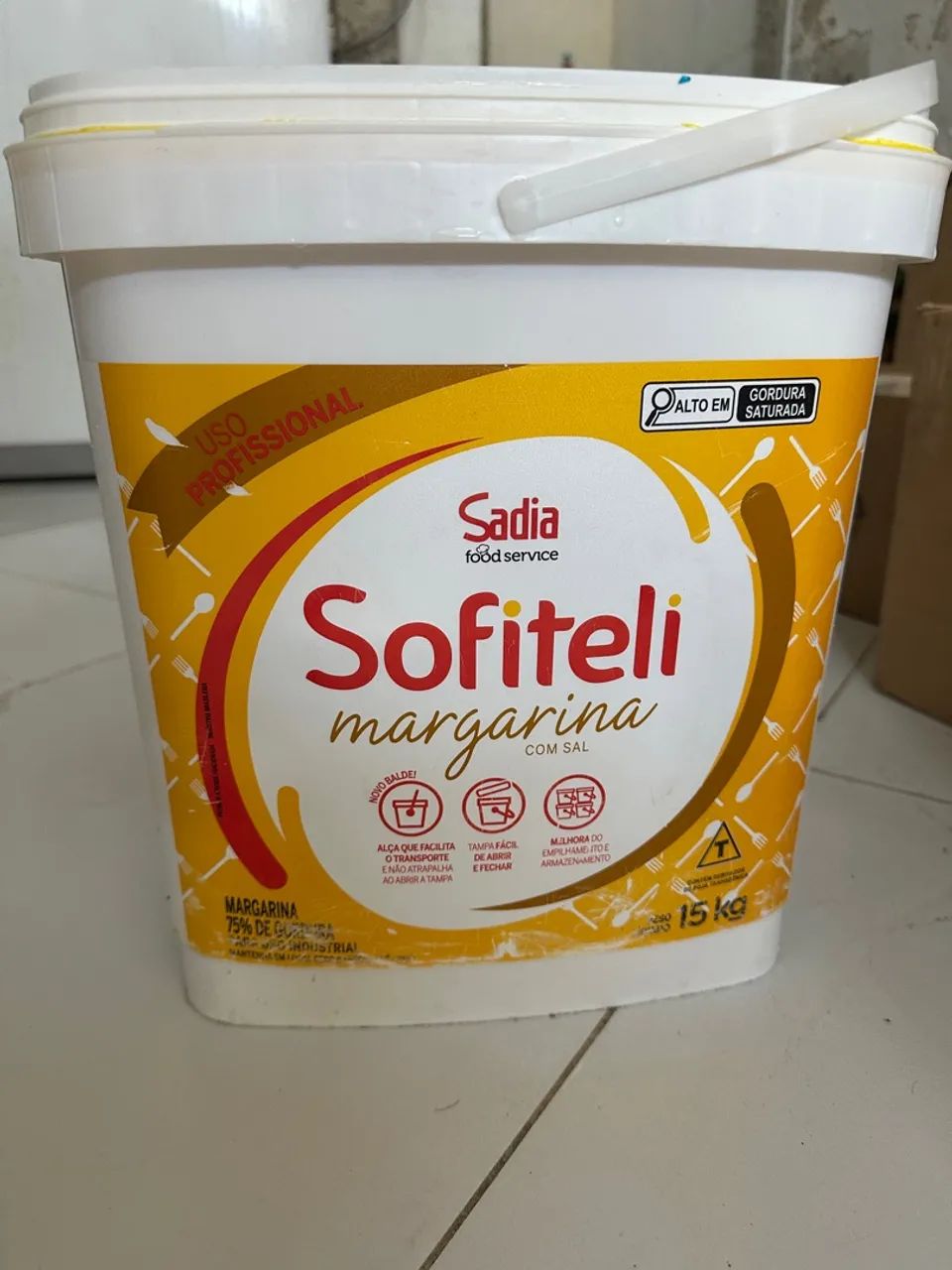 Vende balde super resistente 15kg  R$6,00  * - Foto 5