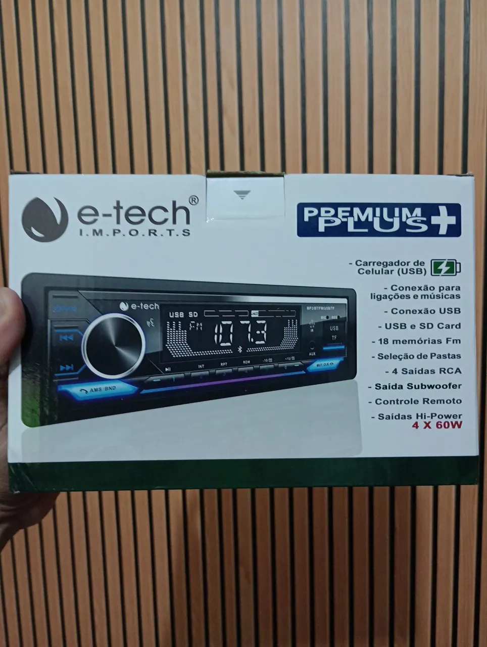 Som Automotivo E-Tech Premium Plus