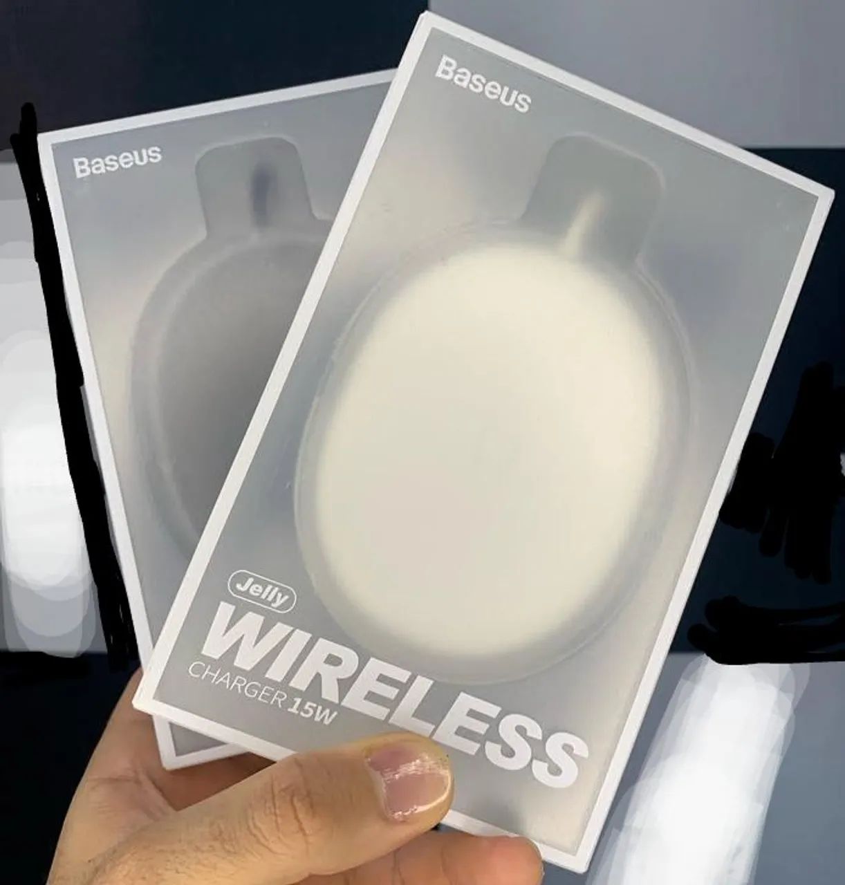 Carregador universal de smartphone celular wireless  - Foto 2