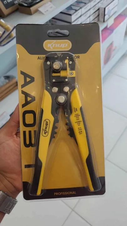 Alicate Desencapador de Fio e Crimpador- Loja Mega Tudo