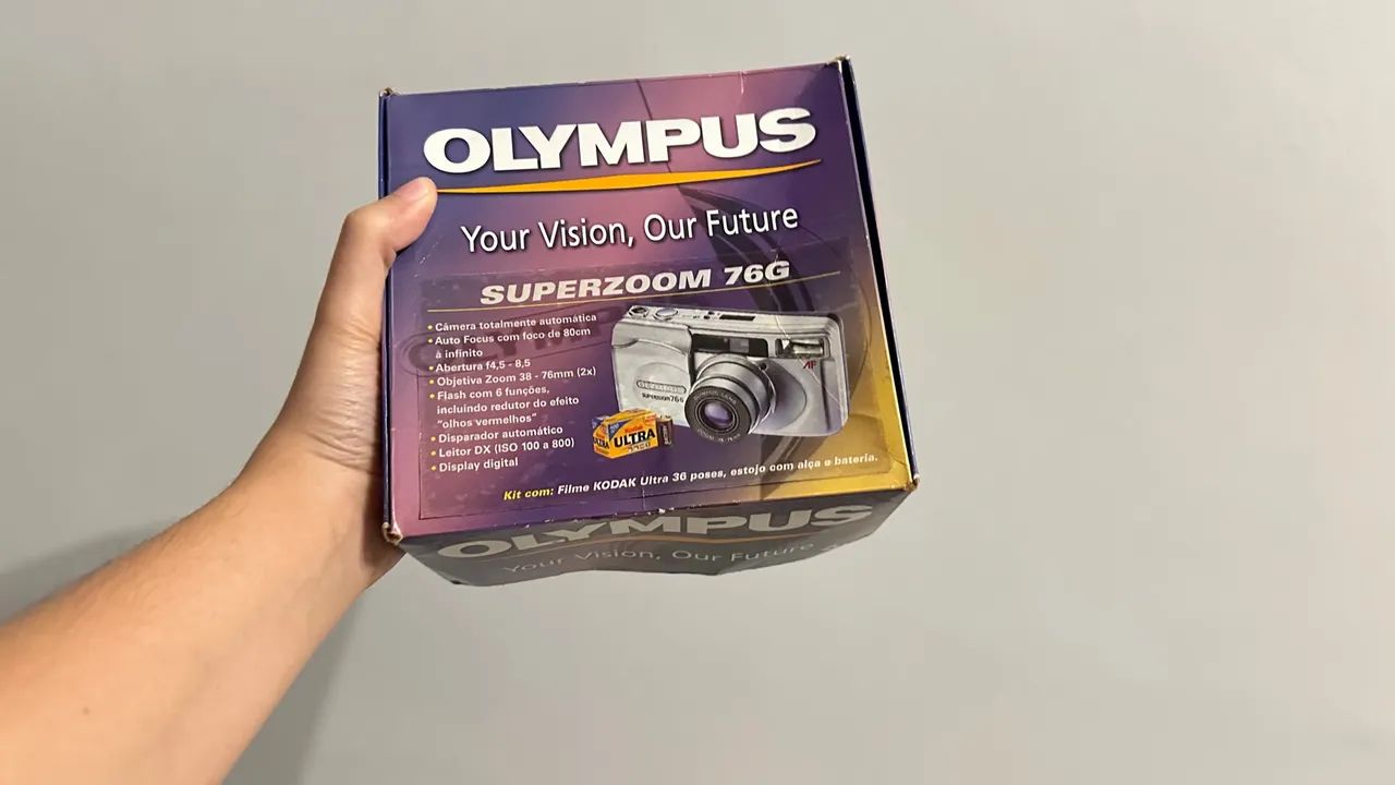 Câmera Olympus Superzoom 76G