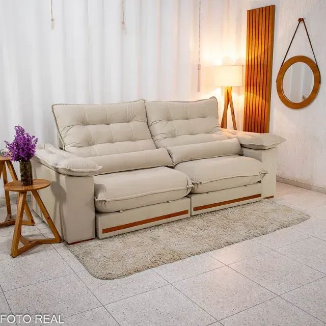 Sofá Retrátil Reclinável  Julles - Foto 2