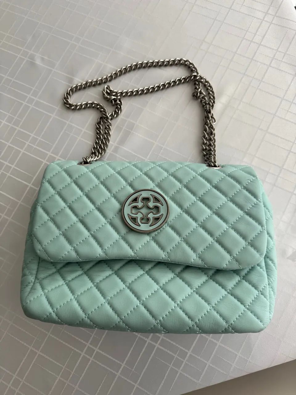 Bolsa em Matelassê alça corrente Capodarte original  - Foto 4
