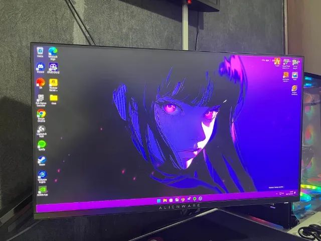 Monitor Gamer Dell Alienware 25" Polegadas Full Hd Ips, 360hz