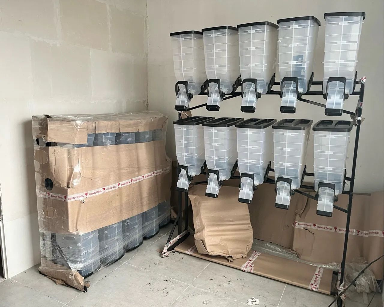 Dispenser para RAÇÃO 40 L